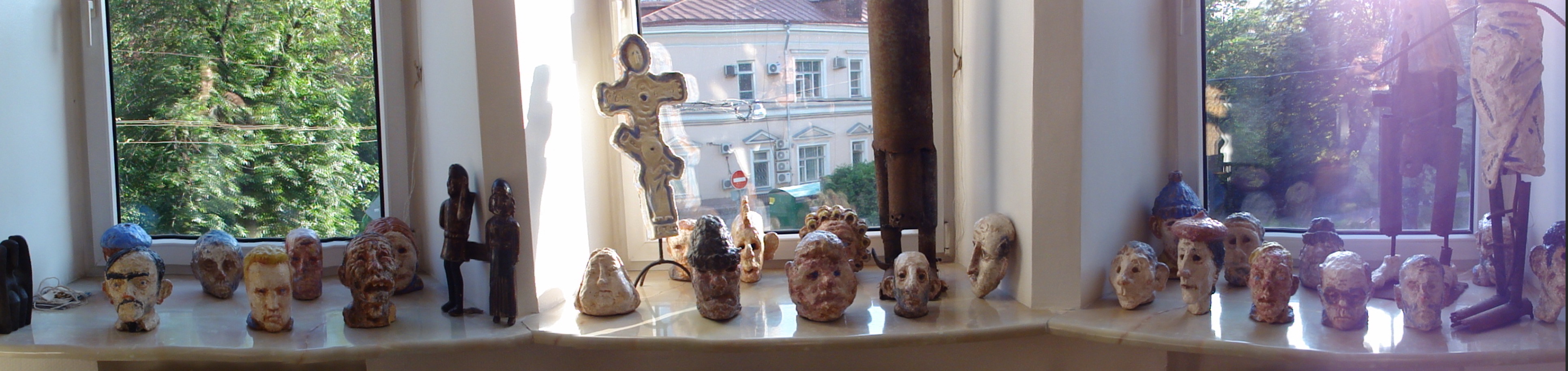 Windowsill by Leonid Berlin